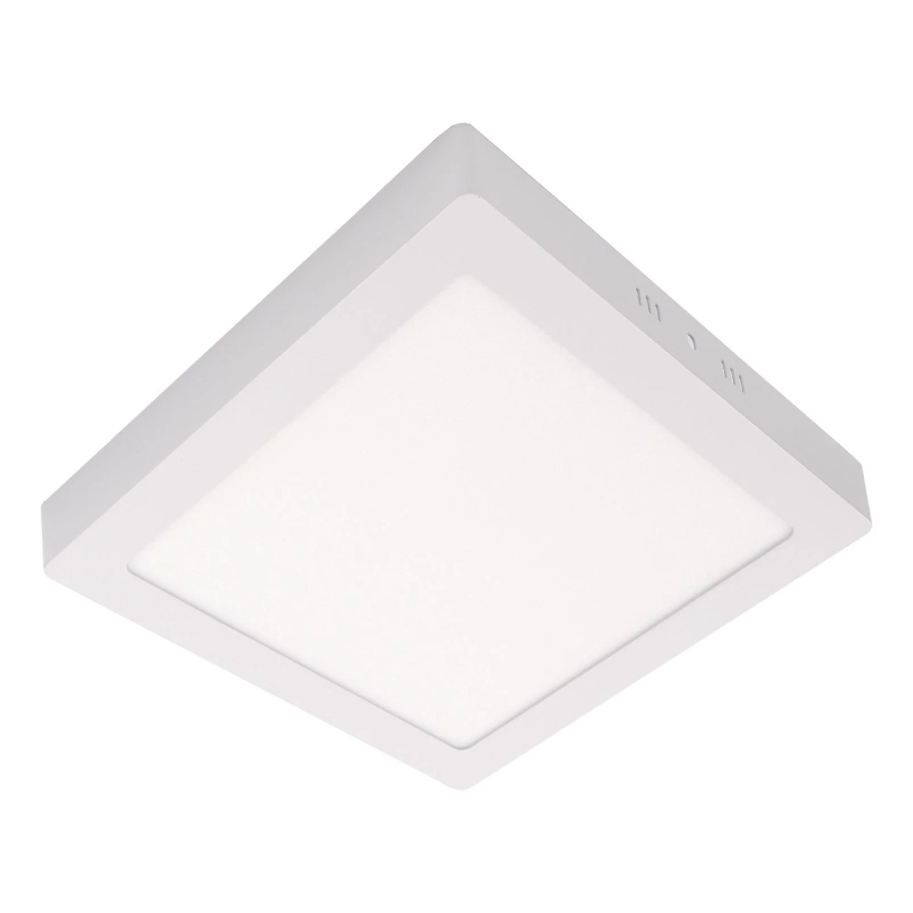 ACK 18W Sıva Üstü Kare LED Panel Armatür Beyaz Gövde 6500K Beyaz Işık