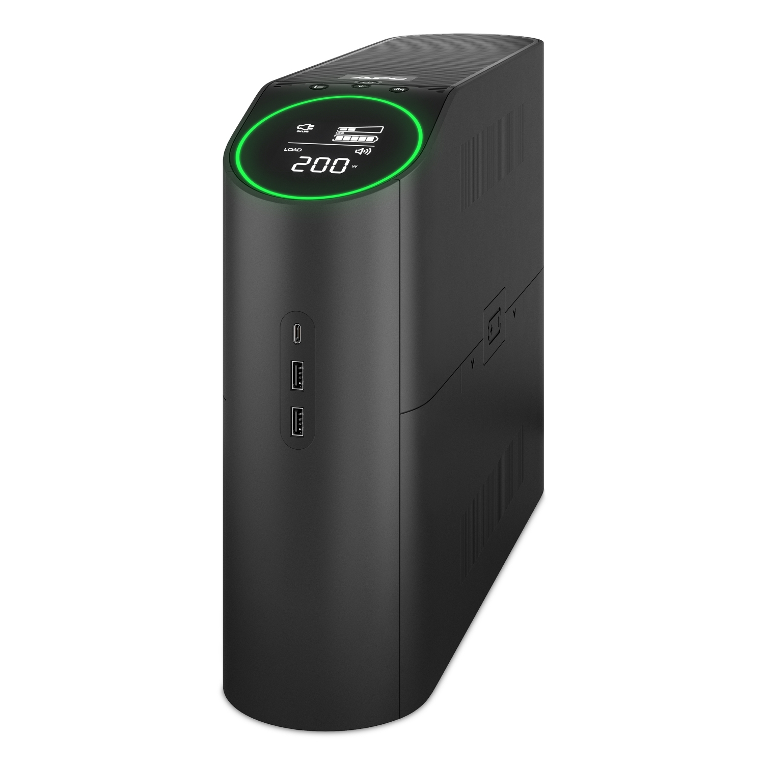 APC BGM2200B-GR Back-UPS Pro, 2200VA/1320W, Tower, 230V, 4x Schuko ve 2x IEC C13 çıkışı, RGB Işıklar, Saf Sinüs Dalgası,