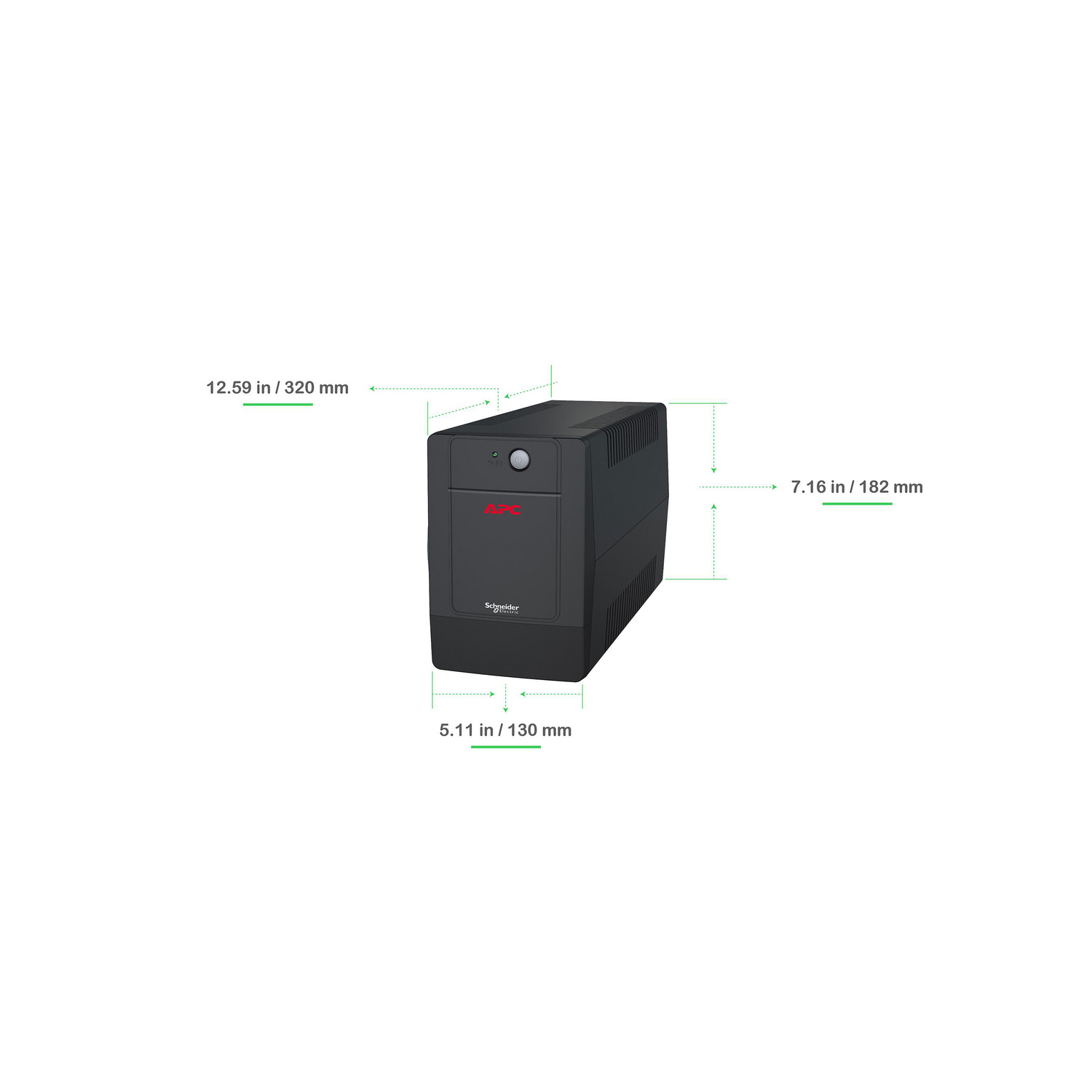 APC BVG2200I-GR Easy UPS 2200VA, Kule, 230V, 4 SCHUKO Çıkışı, AVR