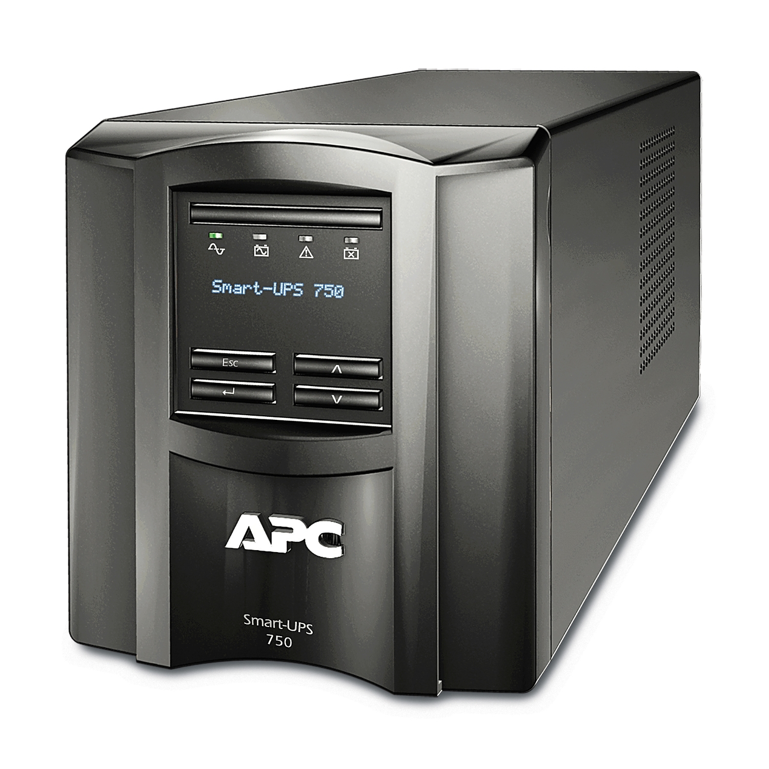 APC Smart-UPS, Line İnteraktif, 750VA, Kule Tipi, 230V, 6x IEC C13 Çıkış, SmartConnect Bağlantı Noktası+SmartSlot, AVR, LCD