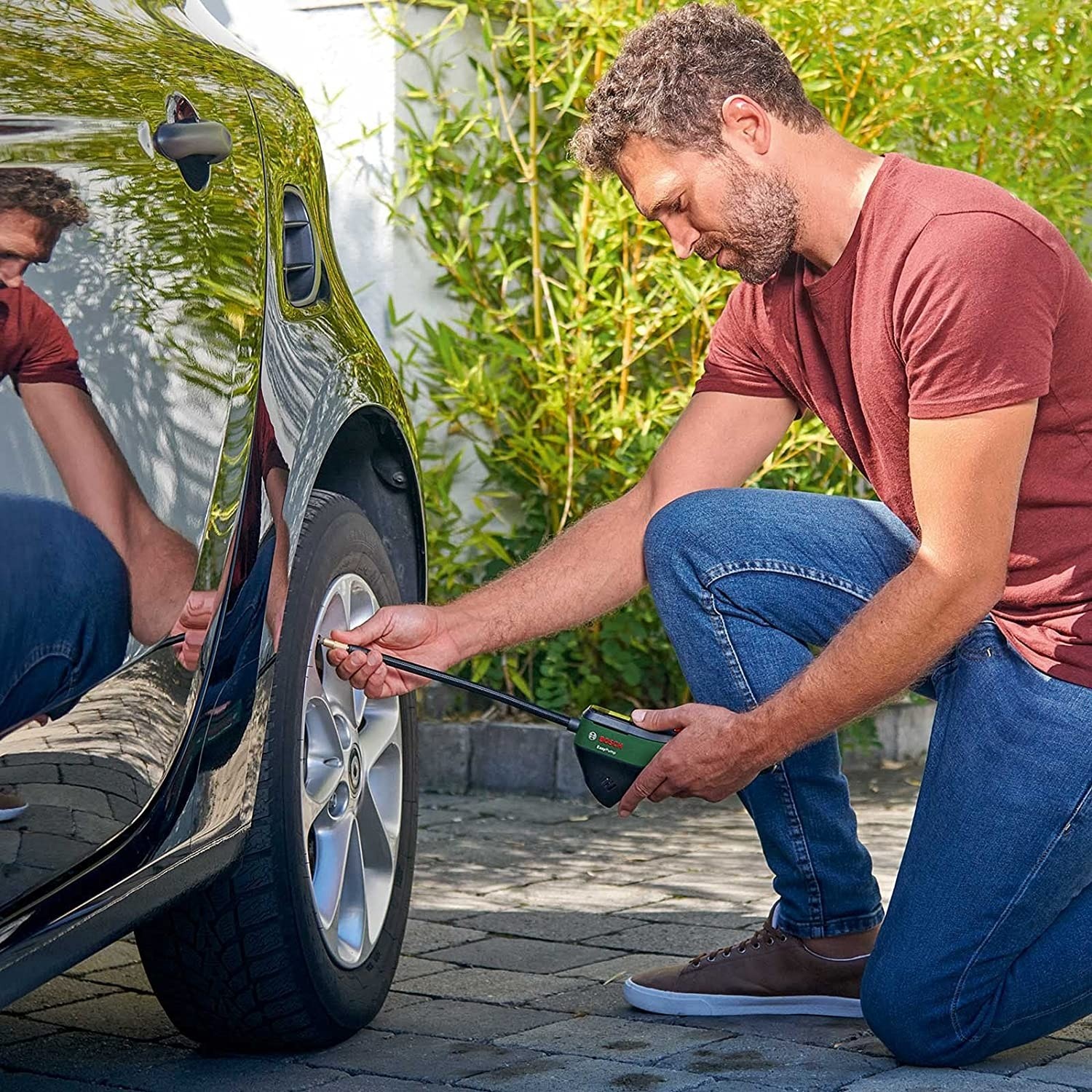 Bosch Easy Pump Akülü Hava Kompresörü