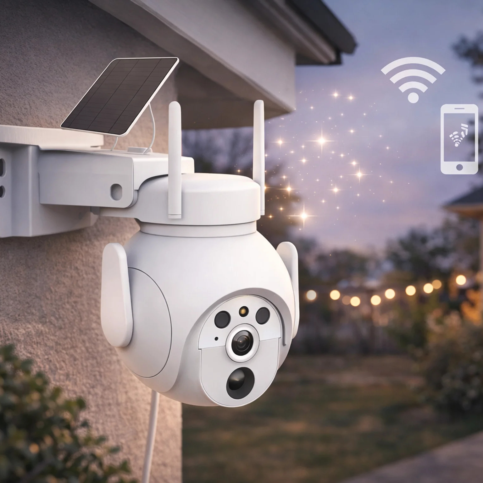 CATA CT-4052 Solar Dış Akıllı Kamera Qhd 1269 P