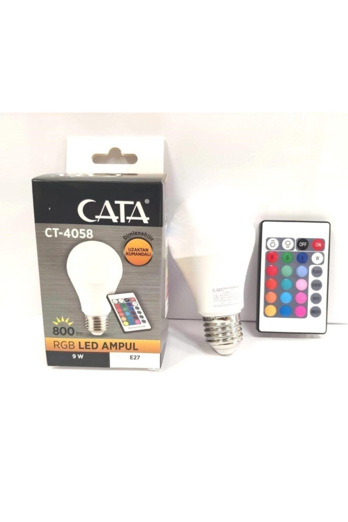 CATA CT-4058 Uzaktan Kumandalı Renk Değiştirebilen Led Ampul