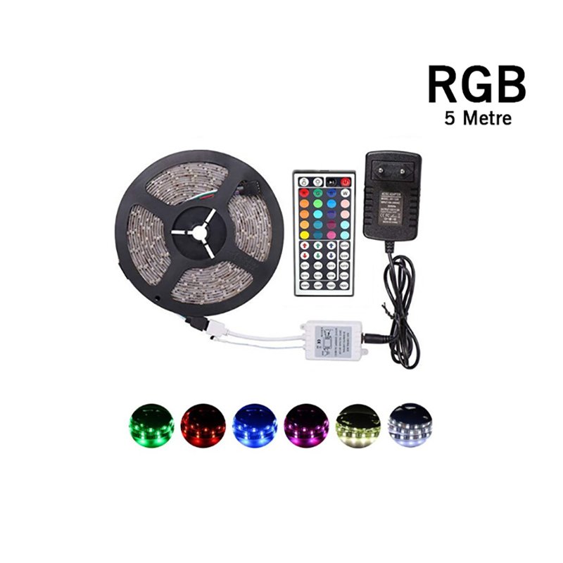 CATA CT-4558 Rgb Şerit Led Seti 5m