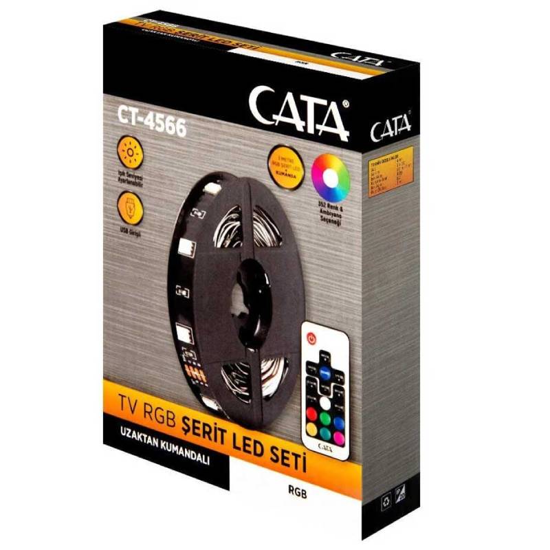 CATA CT-4566 TV RGB Şerit Led Seti