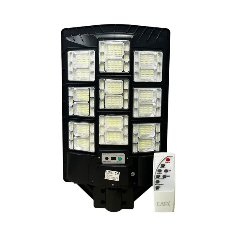 CATA CT-4644 900 Watt Kumandalı Sensörlü LED Solar Projektör Sokak Aydınlatma