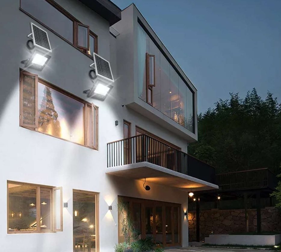CATA CT-4648 100 Watt Kumandalı Led Solar Projektör Sokak Aydınlatma Güneş Panel