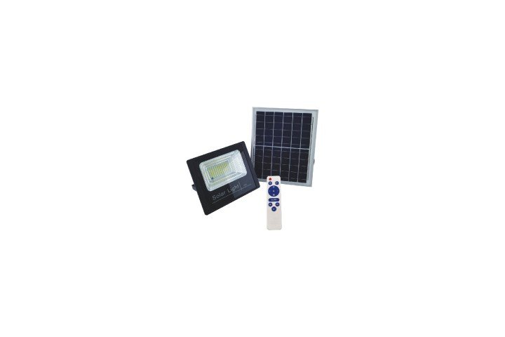 CATA CT-4648 120 Watt Kumandalı Led Solar Projektör Sokak Aydınlatma Güneş Panel