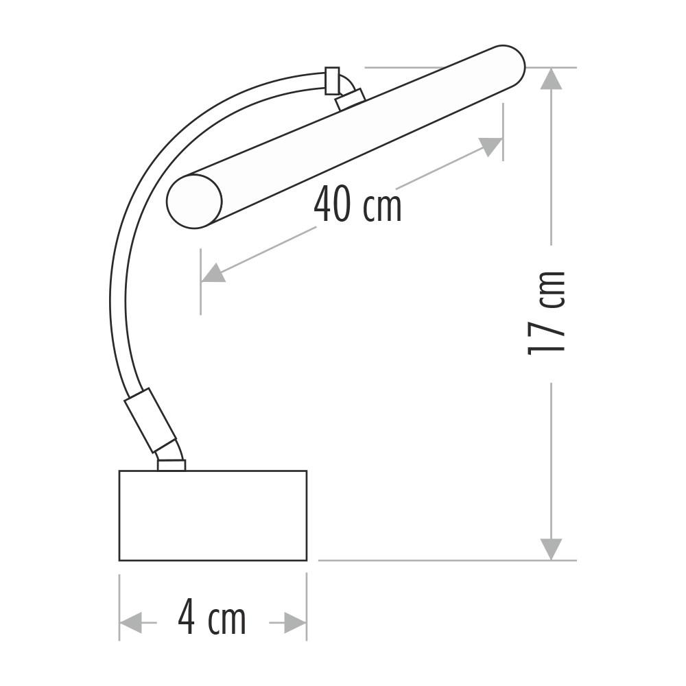 CATA CT-5206 6W Pano Resim Ayna Apliği Günışığı 440lm IP20
