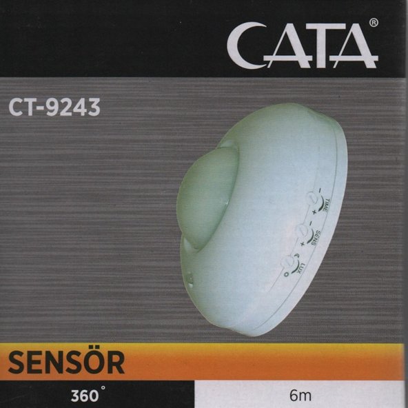 CATA CT-9243 360 Derece Tavan Hareket Sensörü
