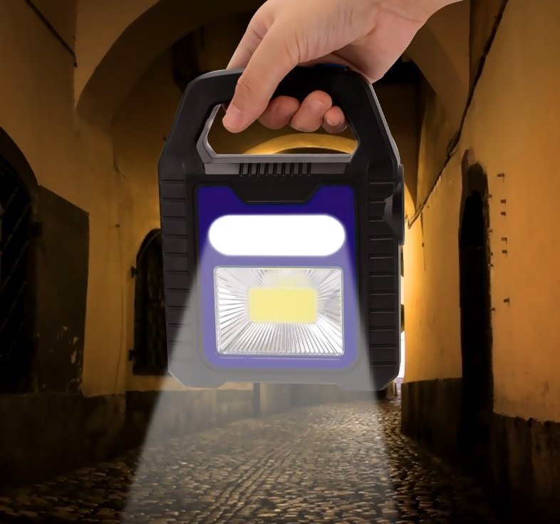 CATA CT-9955 Hazar Güneş Eenerjili Led El Feneri 3 Fonksiyon