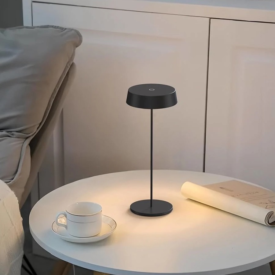 CATA CT- Dubai Dimli Solar USB Şarjlı 3 Renk LED Masa Lambası