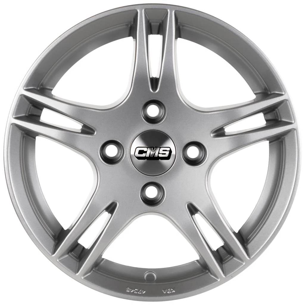 CMS 384-01 6.5x15 4x100 ET35 CB67.2 Silver 15 inç Jant Takımı (4 Adet)