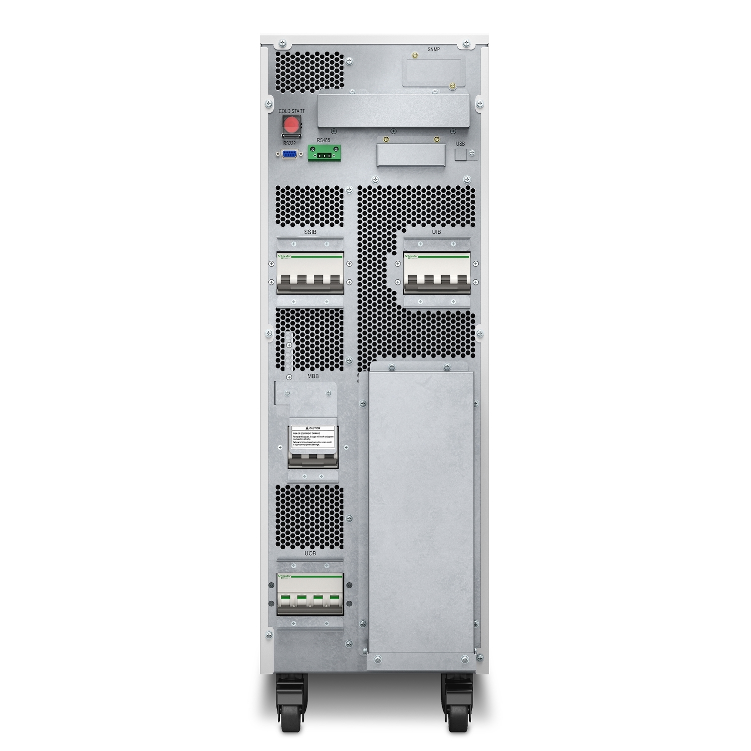 Easy UPS 3S 20 kVA 400 V 3:3 UPS, harici aküler için Trifaze / E3SUPS20KH