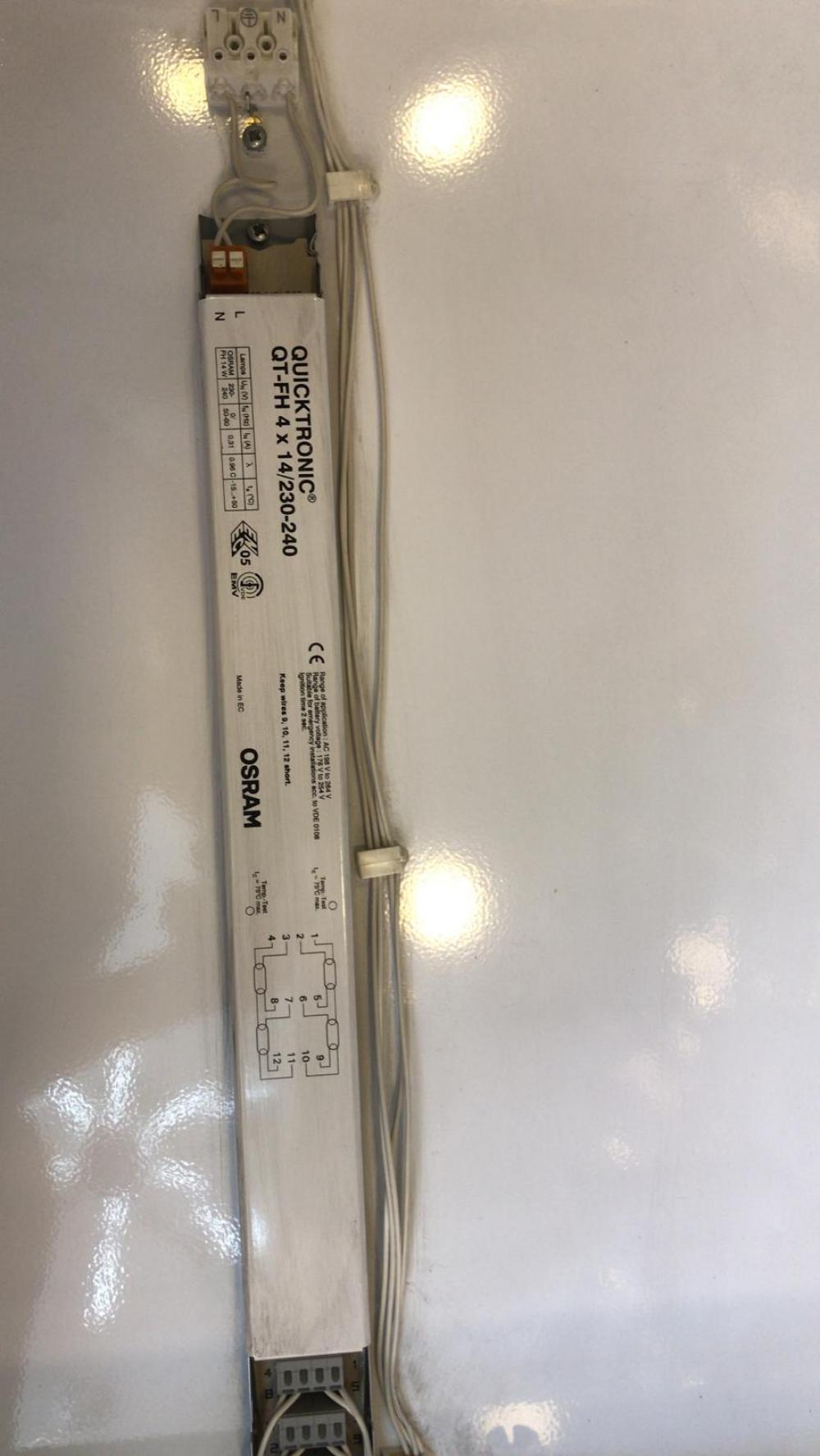 EINBAUGEHAUSE 4x14W Sıva Altı Tavan Armatürü 60x60 Osram Balastlı