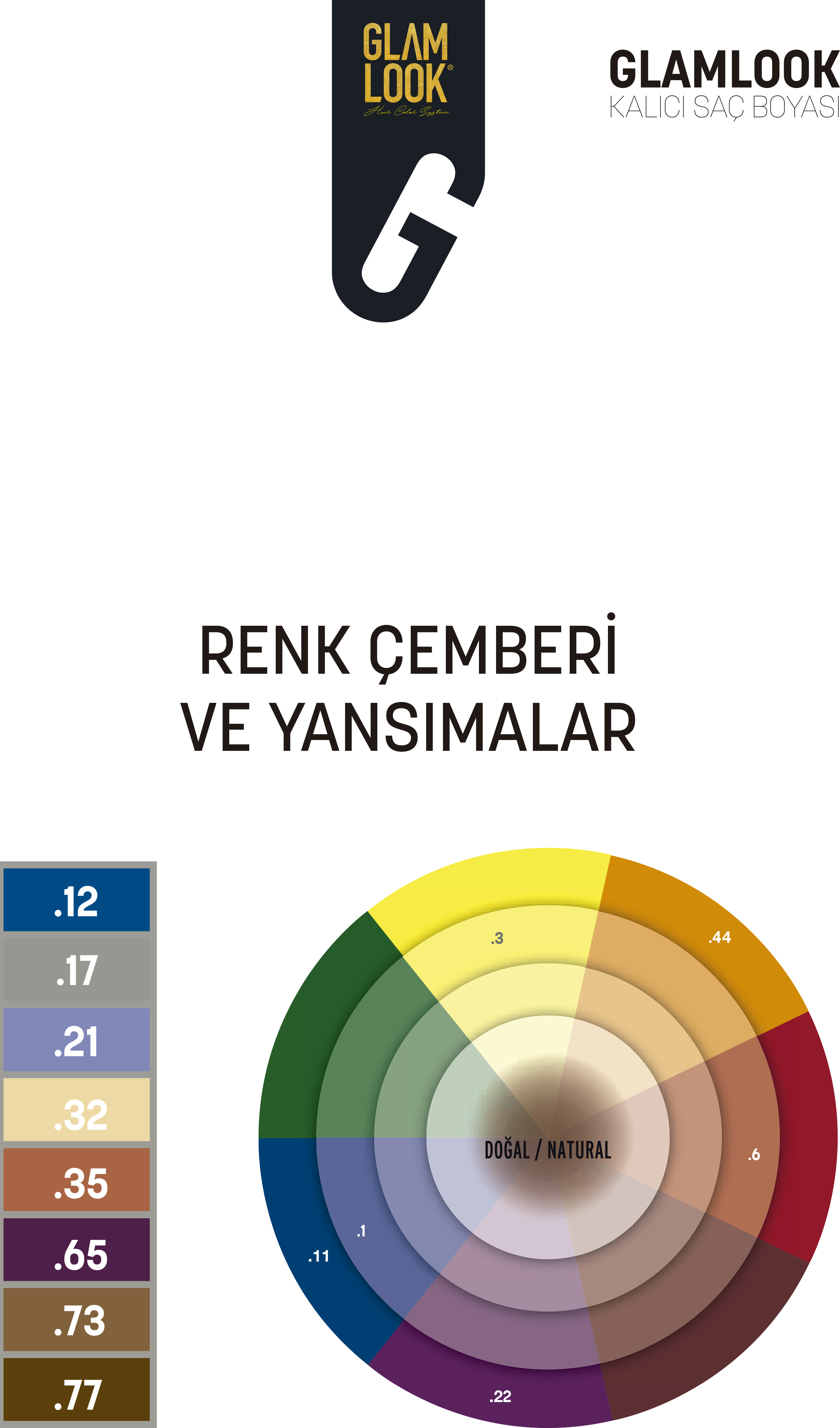 GLAMLOOK Kalıcı Saç Boyası 100 ML  Açık Kumral Küllü Bej 8.17