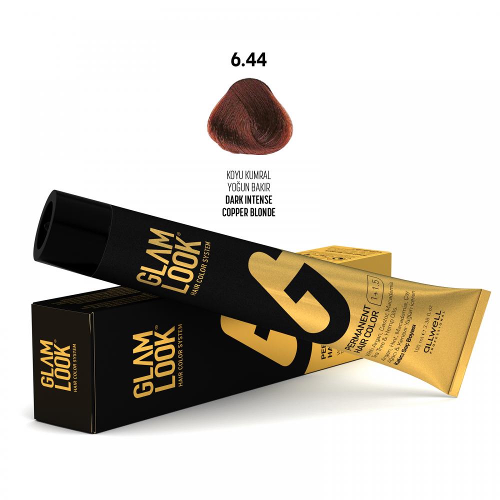 Glamlook Kalıcı Saç Boyası 100 ml Koyu Kumral Yoğun Bakır