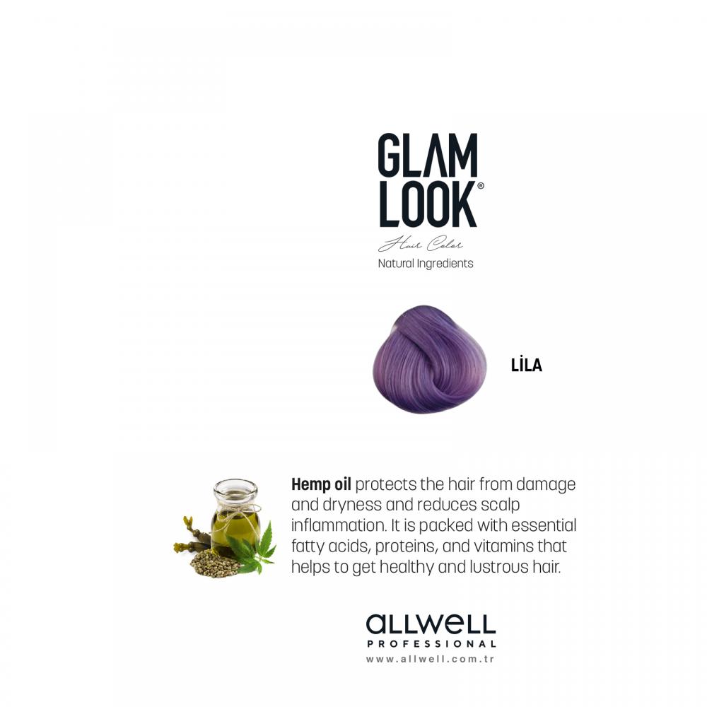 Glamlook Kalıcı Saç Boyası 100 ml Lila