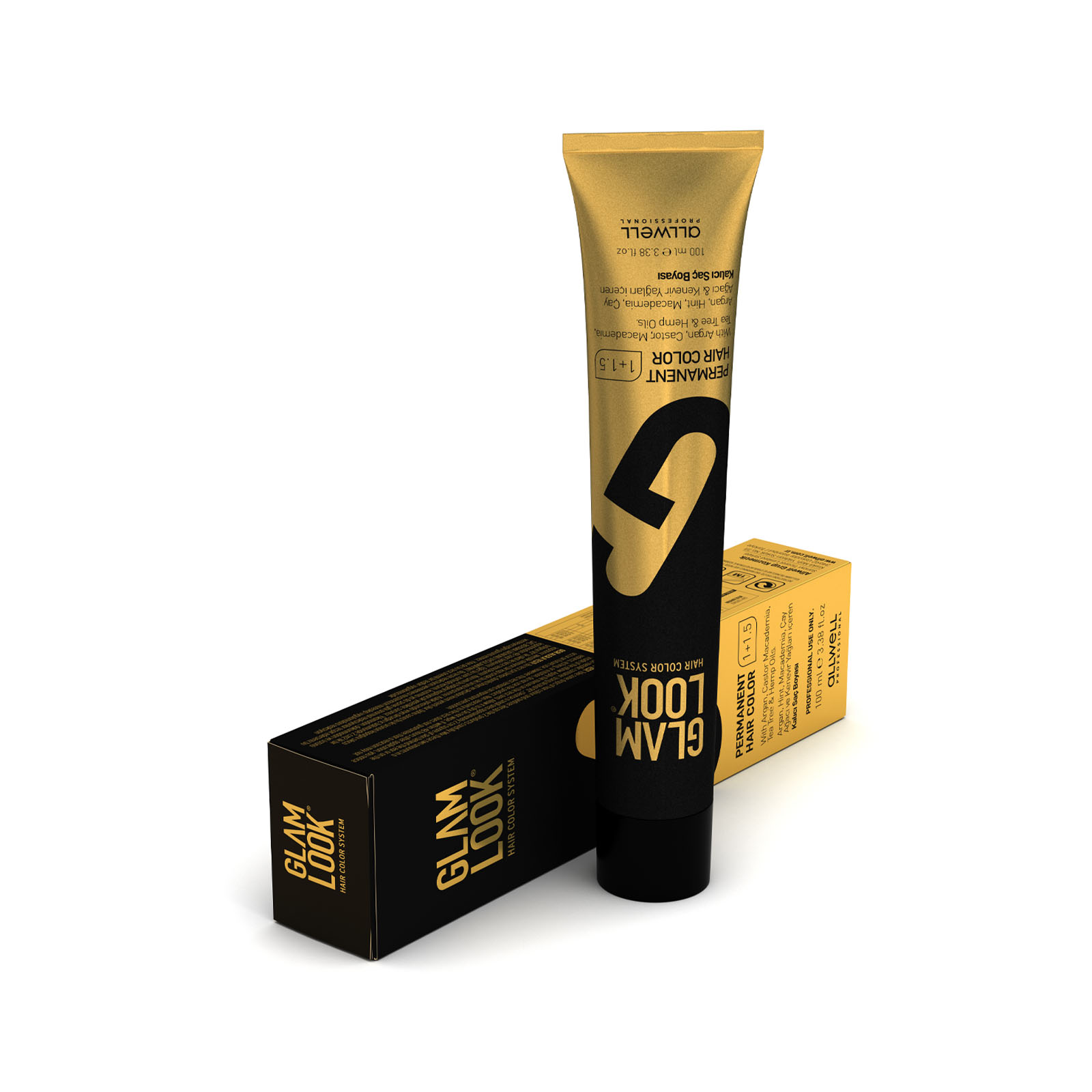 Glamlook Kalıcı Saç Boyası 50 ml 11.13 Ash Golden Platinum