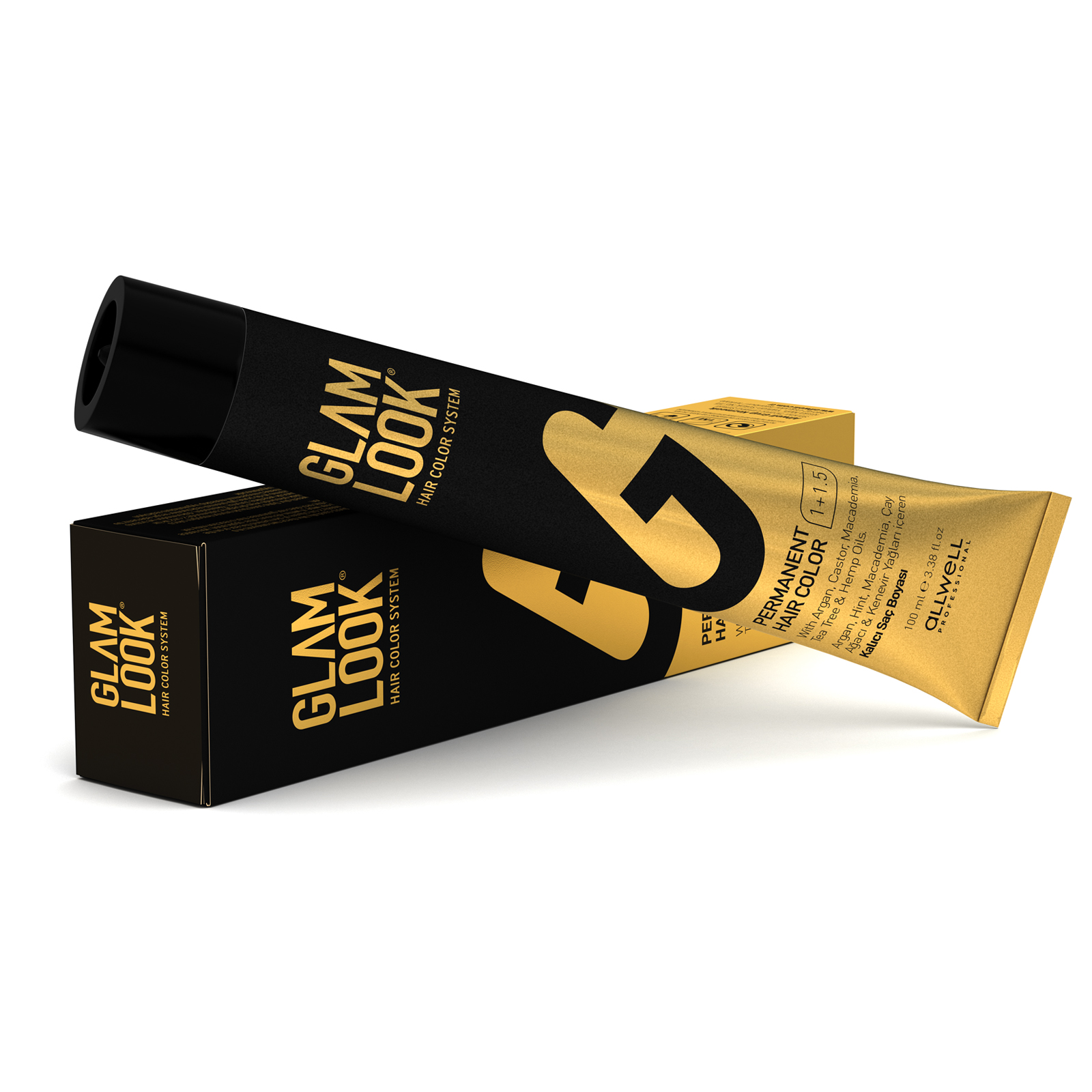 Glamlook Kalıcı Saç Boyası 50 ml 7.6 Kumral Kızıl