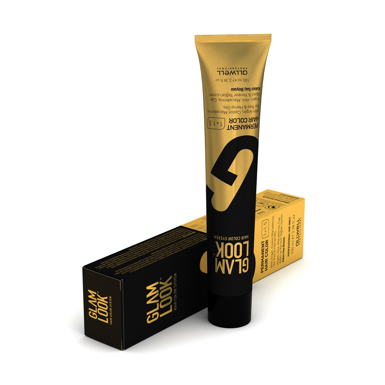 Glamlook Kalıcı Saç Boyası 50 ml 7.6 Kumral Kızıl