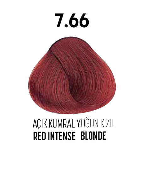 Glamlook Kalıcı Saç Boyası 50 ml 7.66 Açık Kumral Yoğun Kızıl Red Intense Blonde