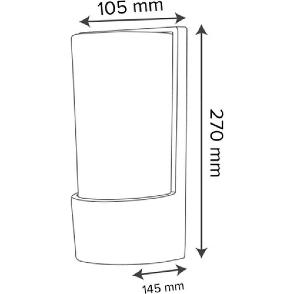 GoldX ZE-955 Dış Mekan Aplik Metal