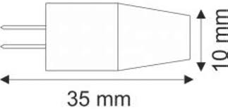 Helios 42-0151 2W 12V Kapsül G4 Led Ampul 3Beşli Paket