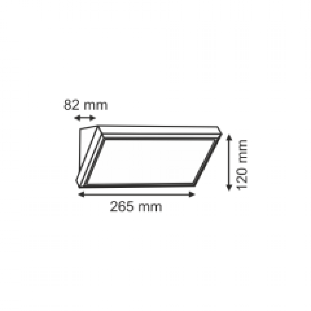 Helios Opto 91-1211 12w Günışığı Led Duvar Aydınlatma