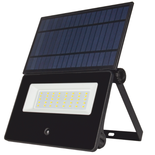 Helios Opto HS 4031 10W Beyaz Işık Sensörlü Solar LED Projektör