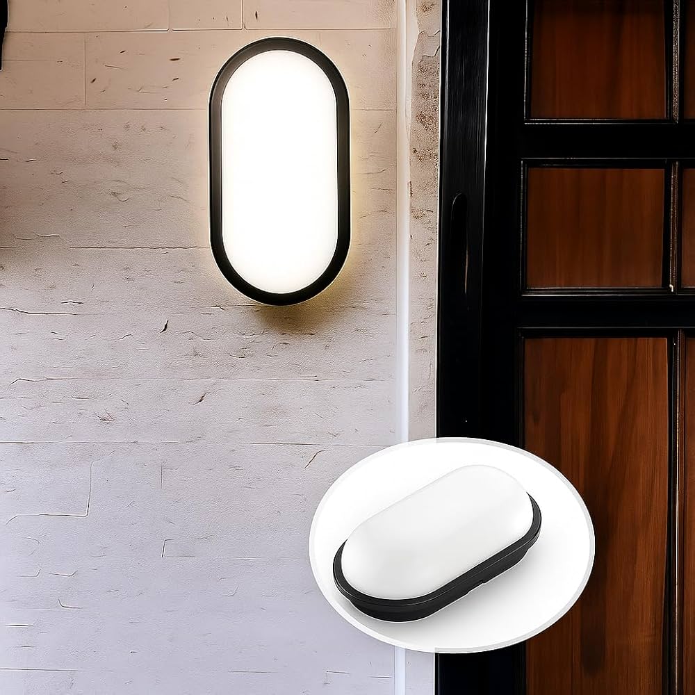 Horoz 15W Ledli Aplik Siyah Kasa Ilık Beyaz( 4200K ) Sıva Üstü Aydos-15