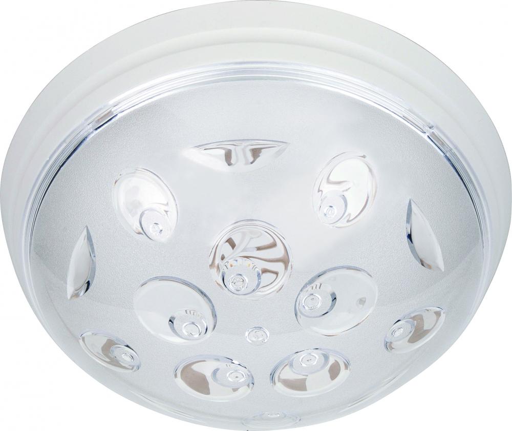 Horoz Nazar Desenli Beyaz Ufo Armatür Tek Duylu Plastik