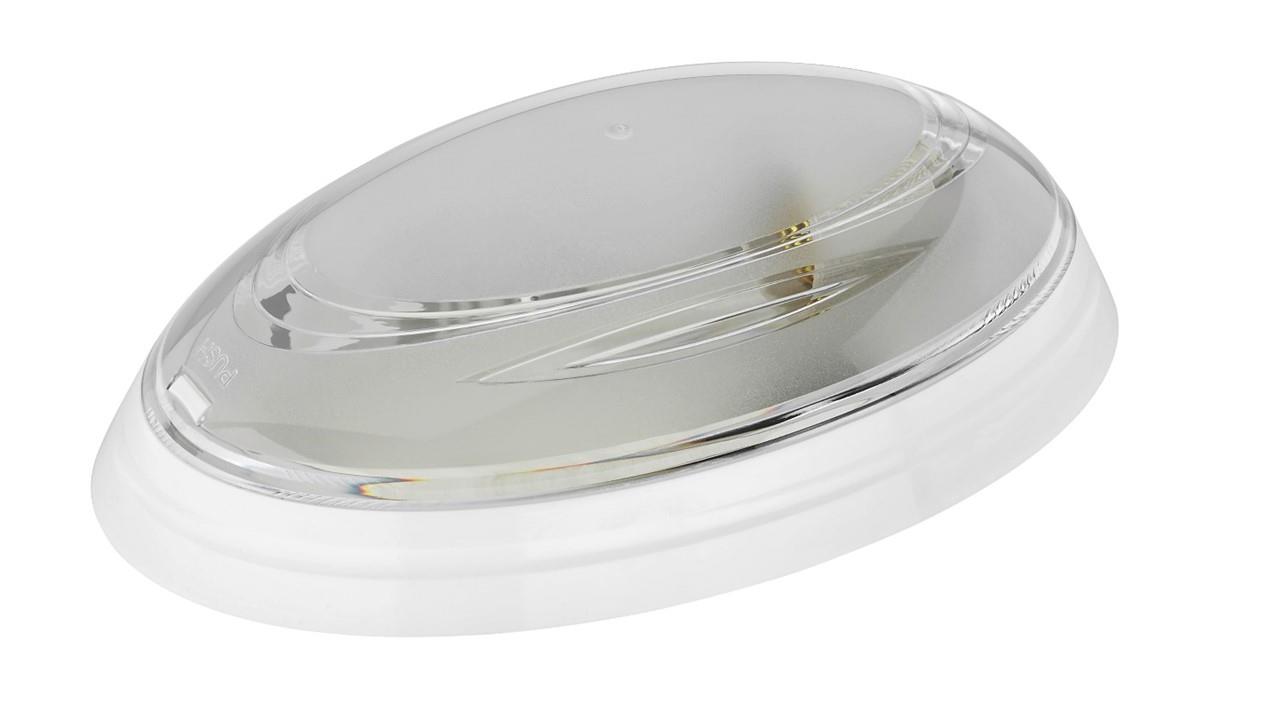Horoz Tek Duylu Plastik Ninova Desenli Beyaz Aplik E27 Duylu (4 Adet Paket Halinde)
