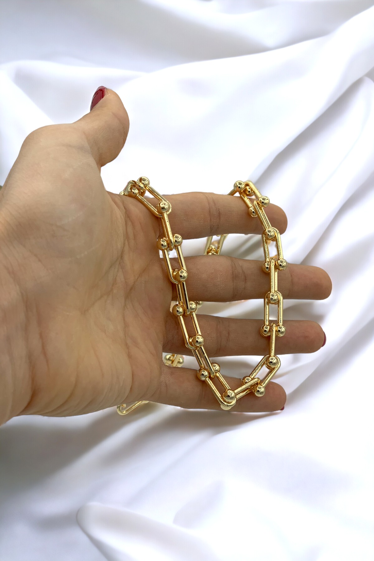 Kadın Tiffany & Co Model Gold Kolye