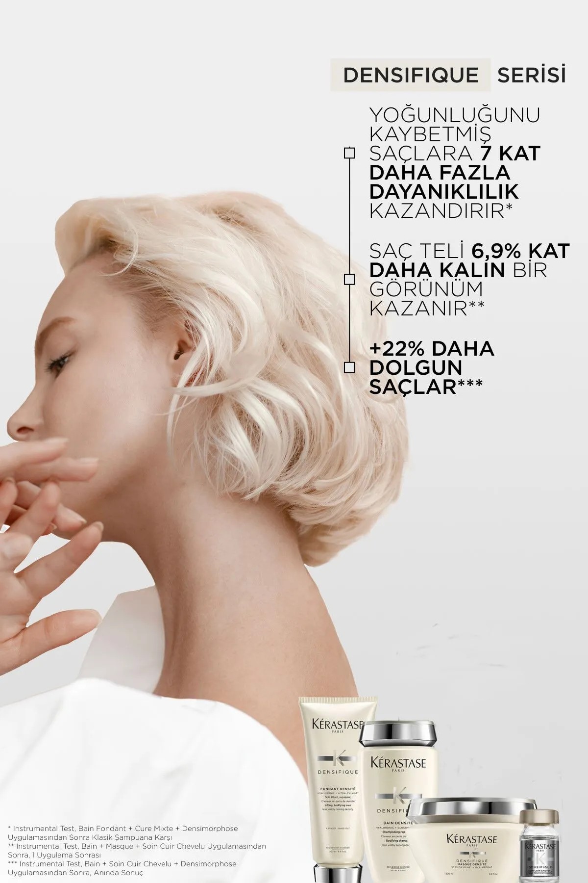 Kerastase Densifique Bain Densité Yoğunluk Veren Şampuan 250 ml