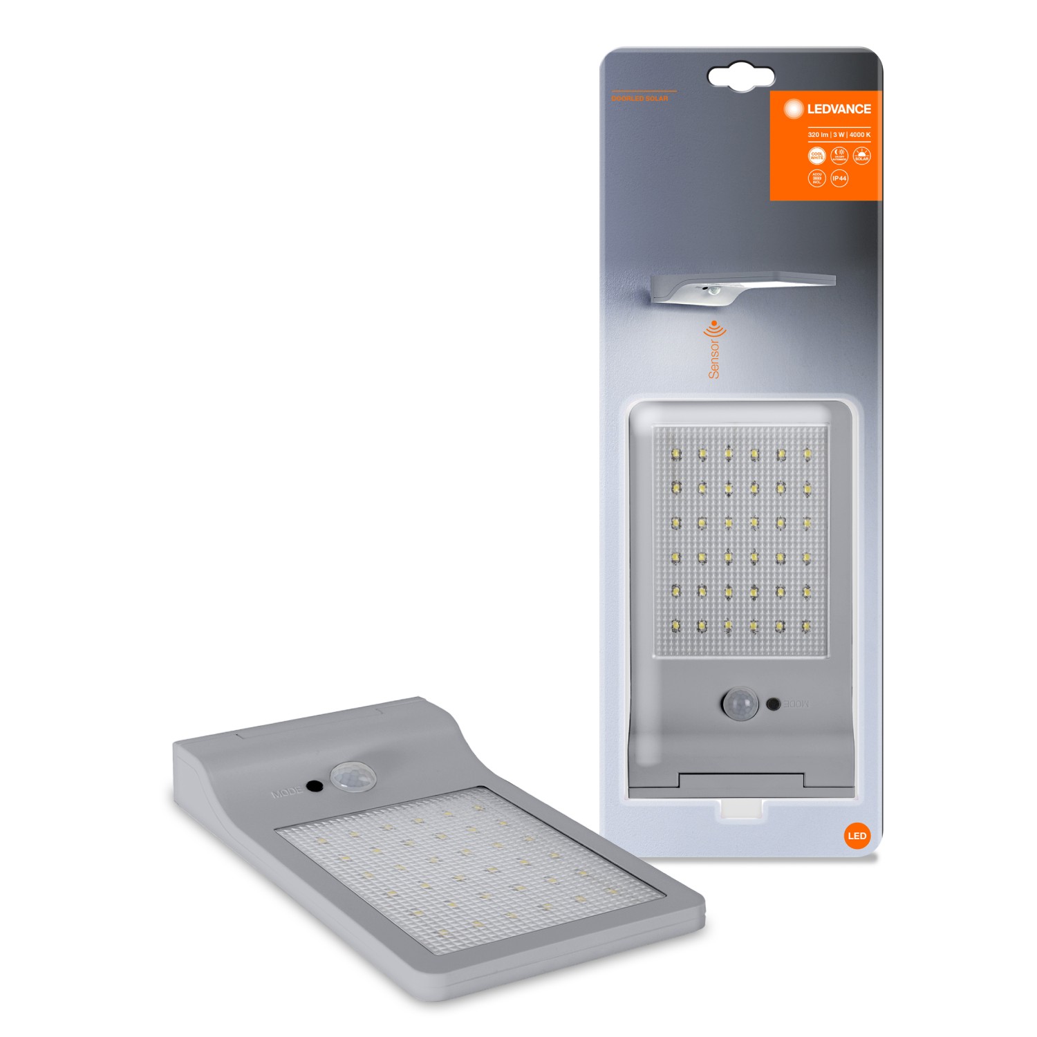 Ledvance DoorLED Solar Sensör 4000K Silver