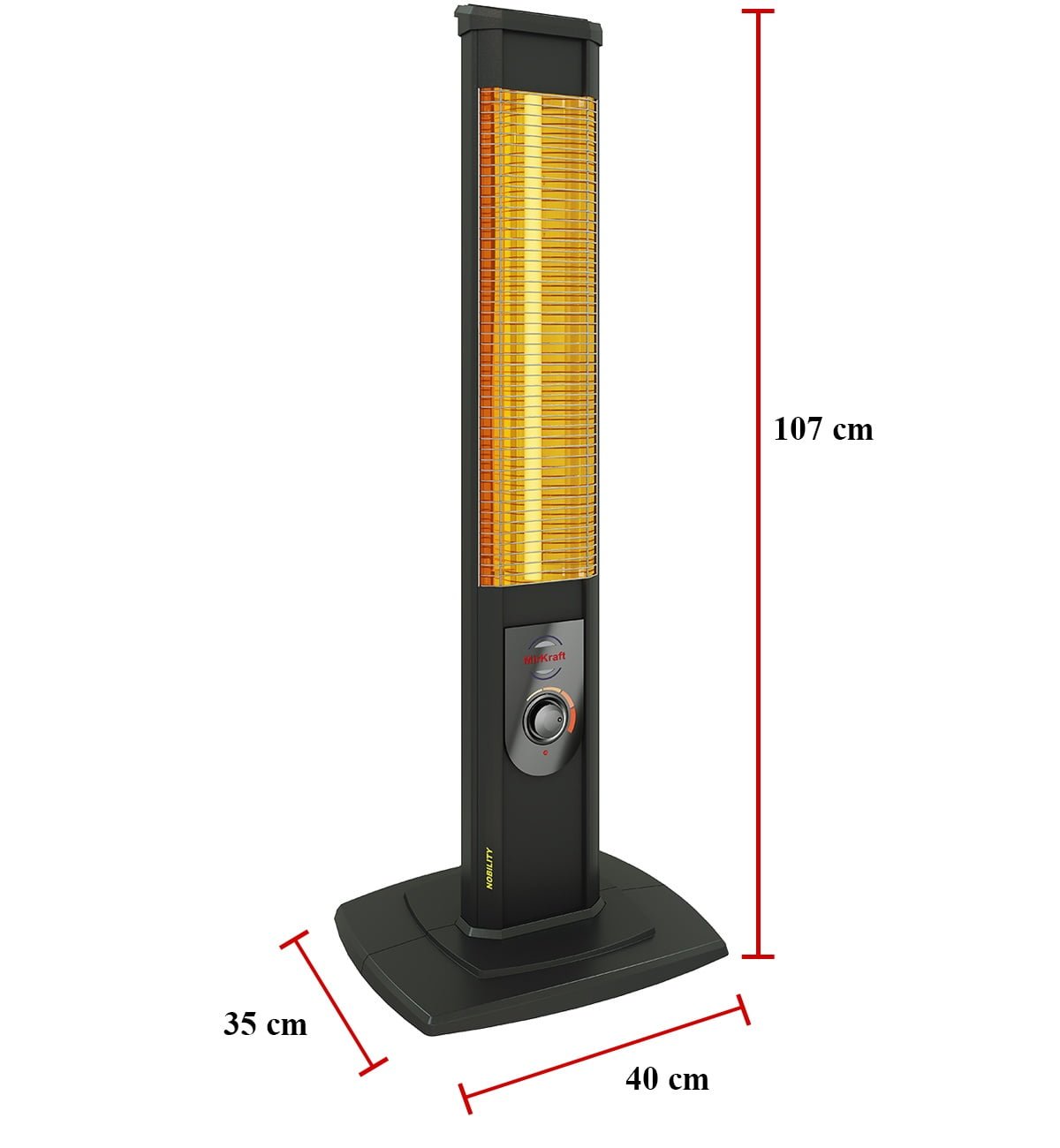 MirKraft Nobility 2500W Karbon Infrared Isıtıcı