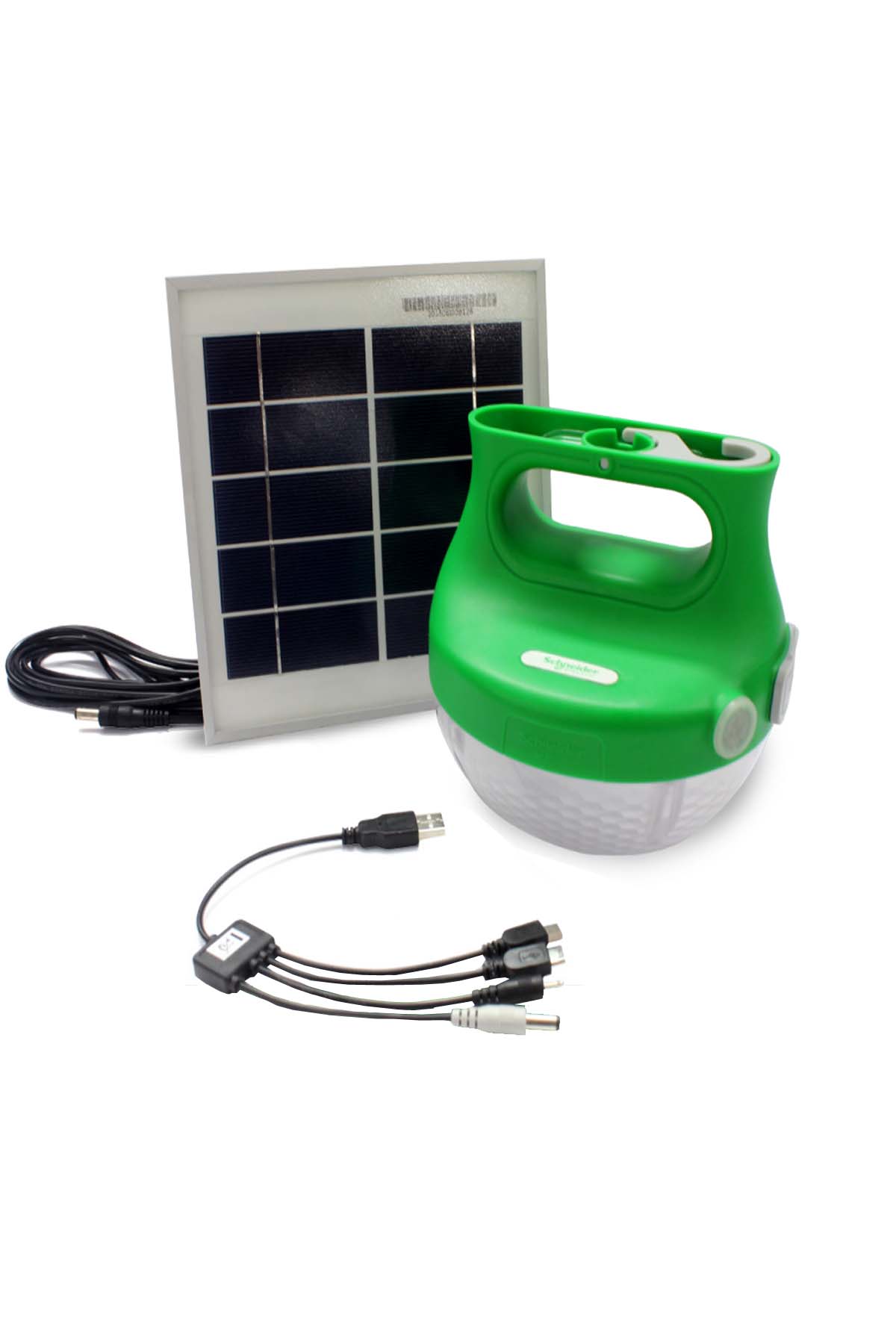 Mobiya Solar Güneş Panelli El Lambası Feneri (Beyaz Işık)