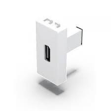 NE-AD 2059 Modüler 45x22,5 MM USB Dişi Giriş Çıkışlı