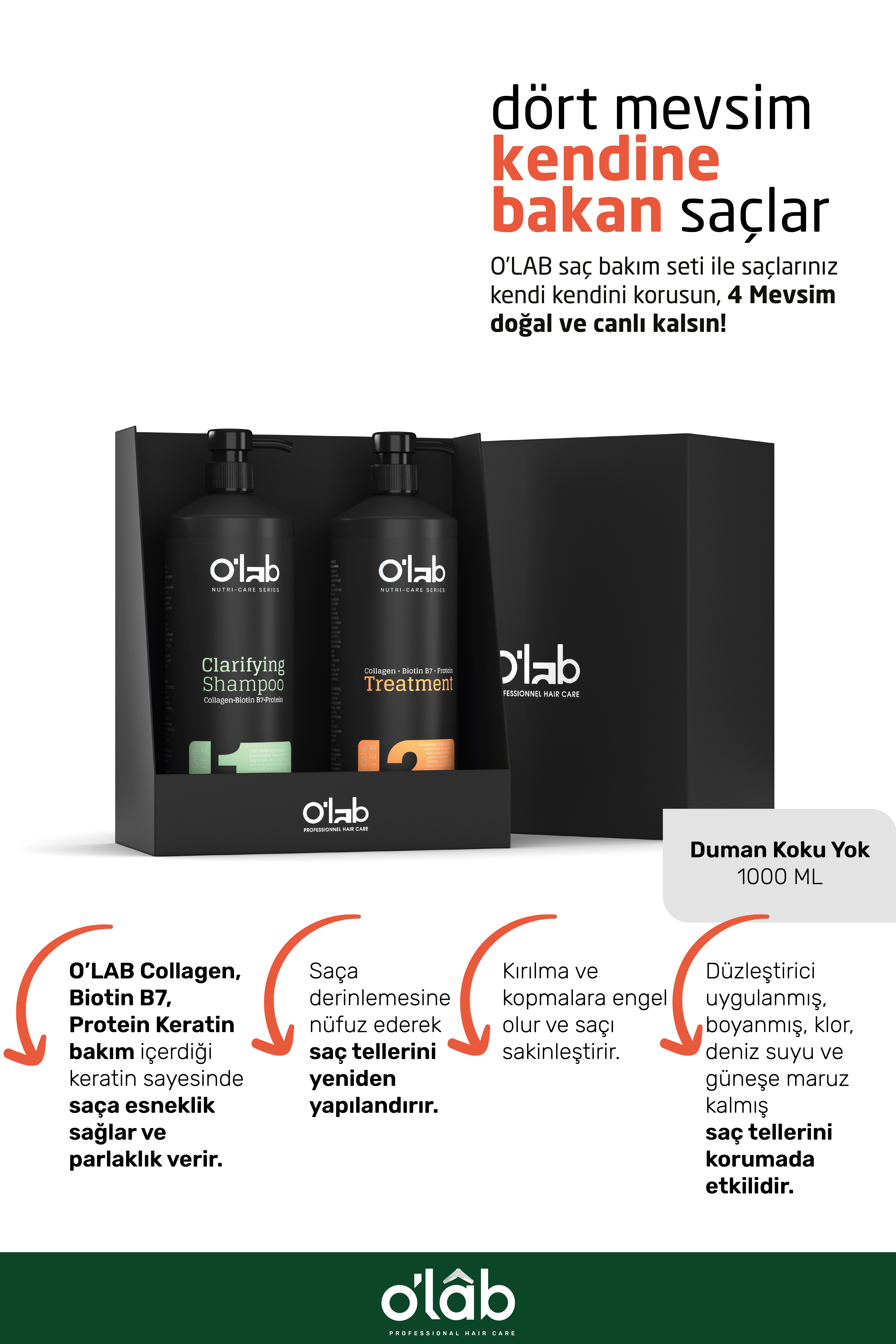 O'lab Saç Keratin Kiti