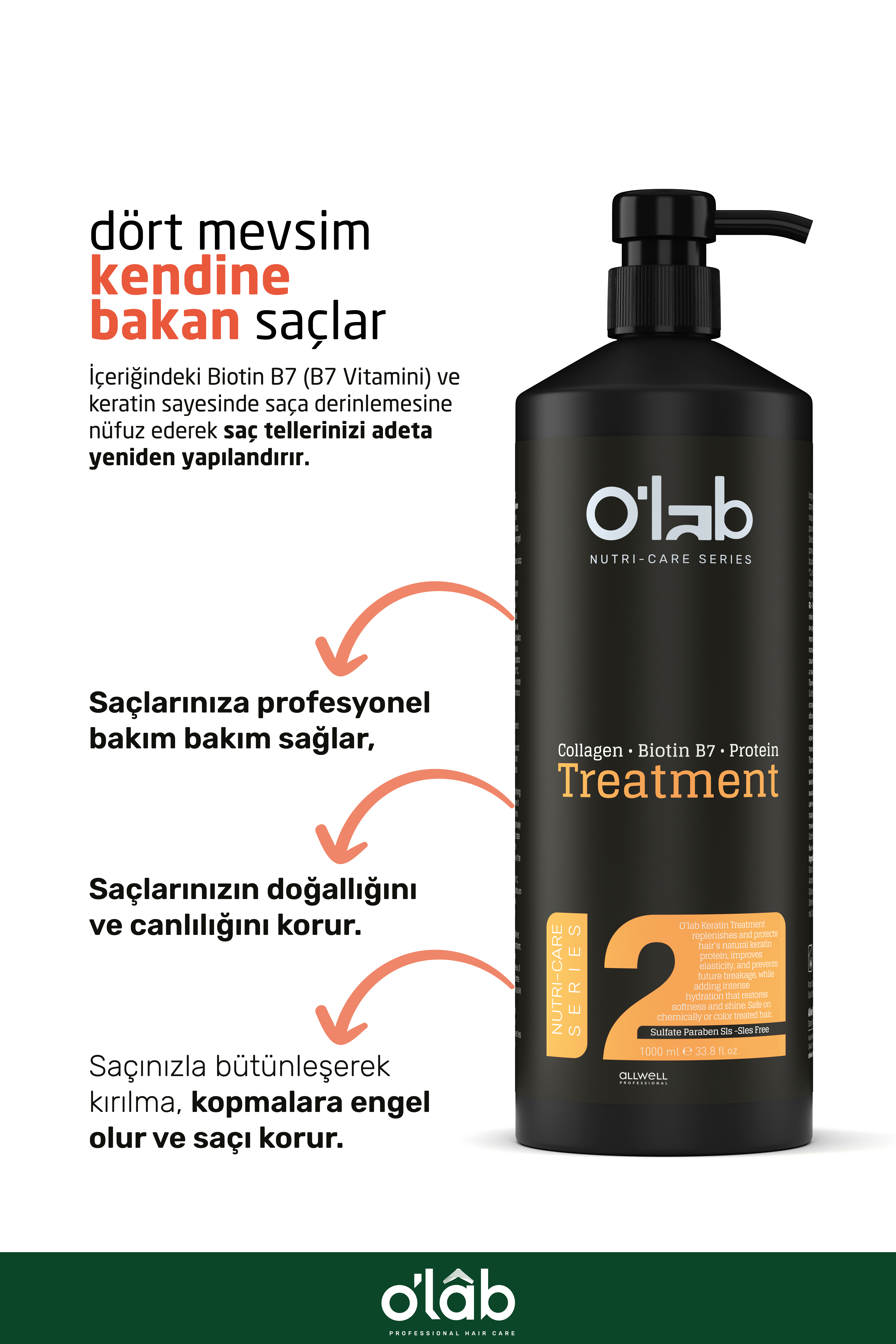 O'lab Saç Keratin Kiti