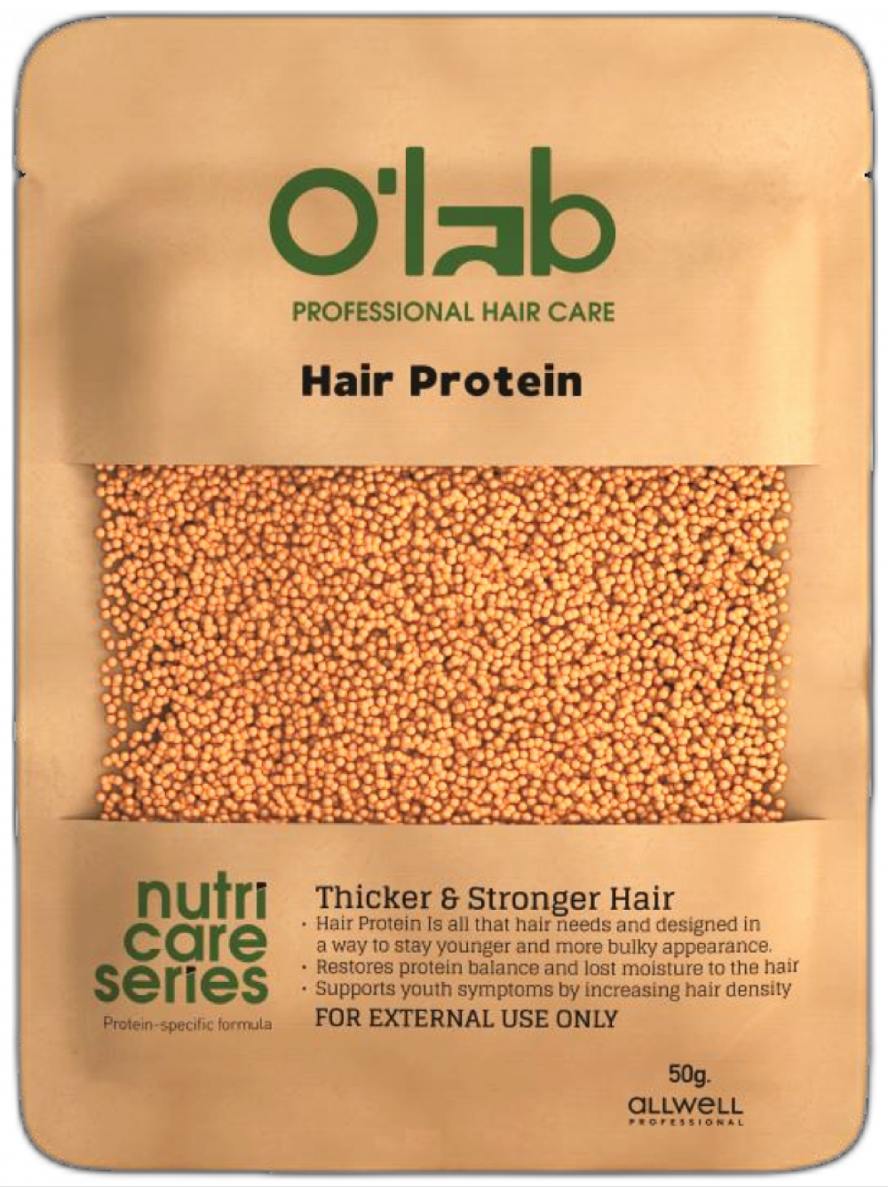 O'lab Saç Proteini Yıpranmış, Yanmış, Saçlar için