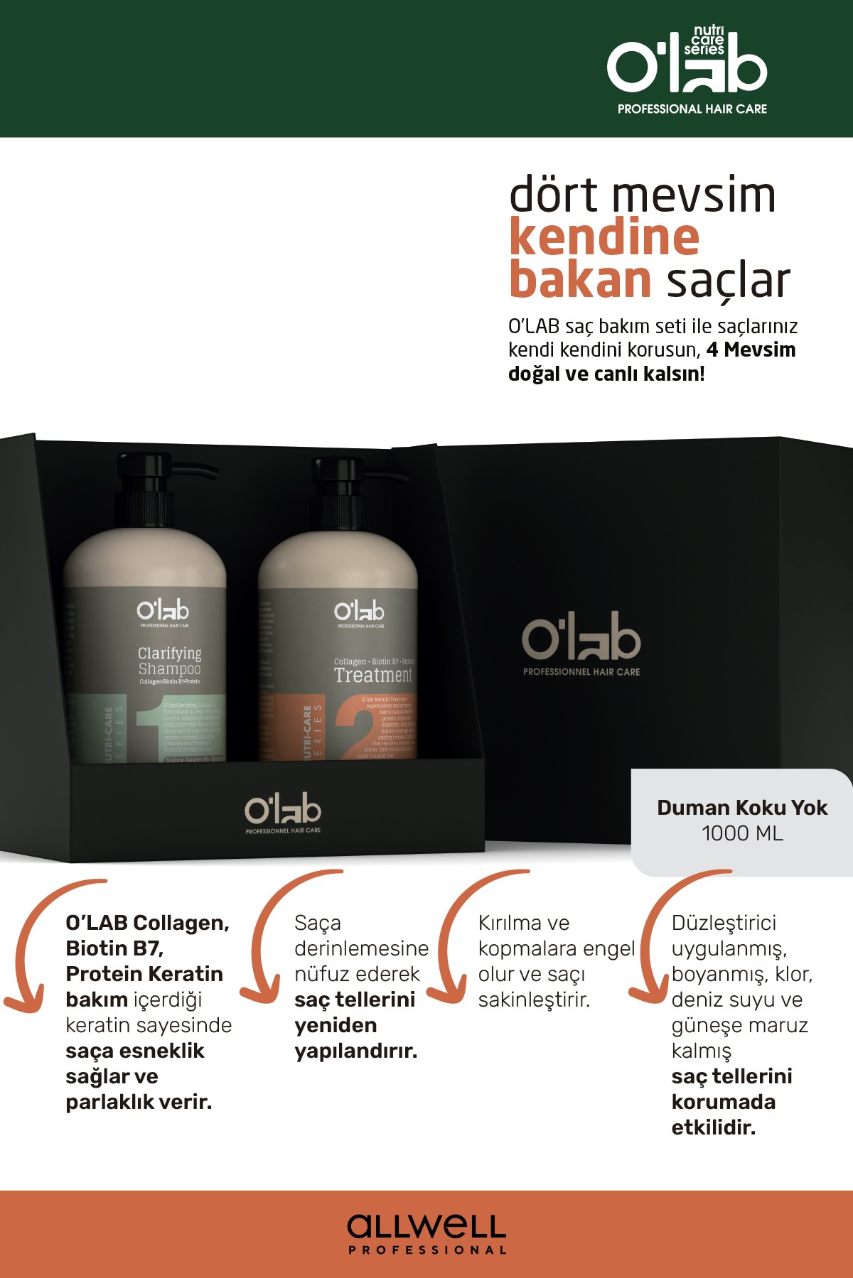 O'lab Saç Keratin Kiti