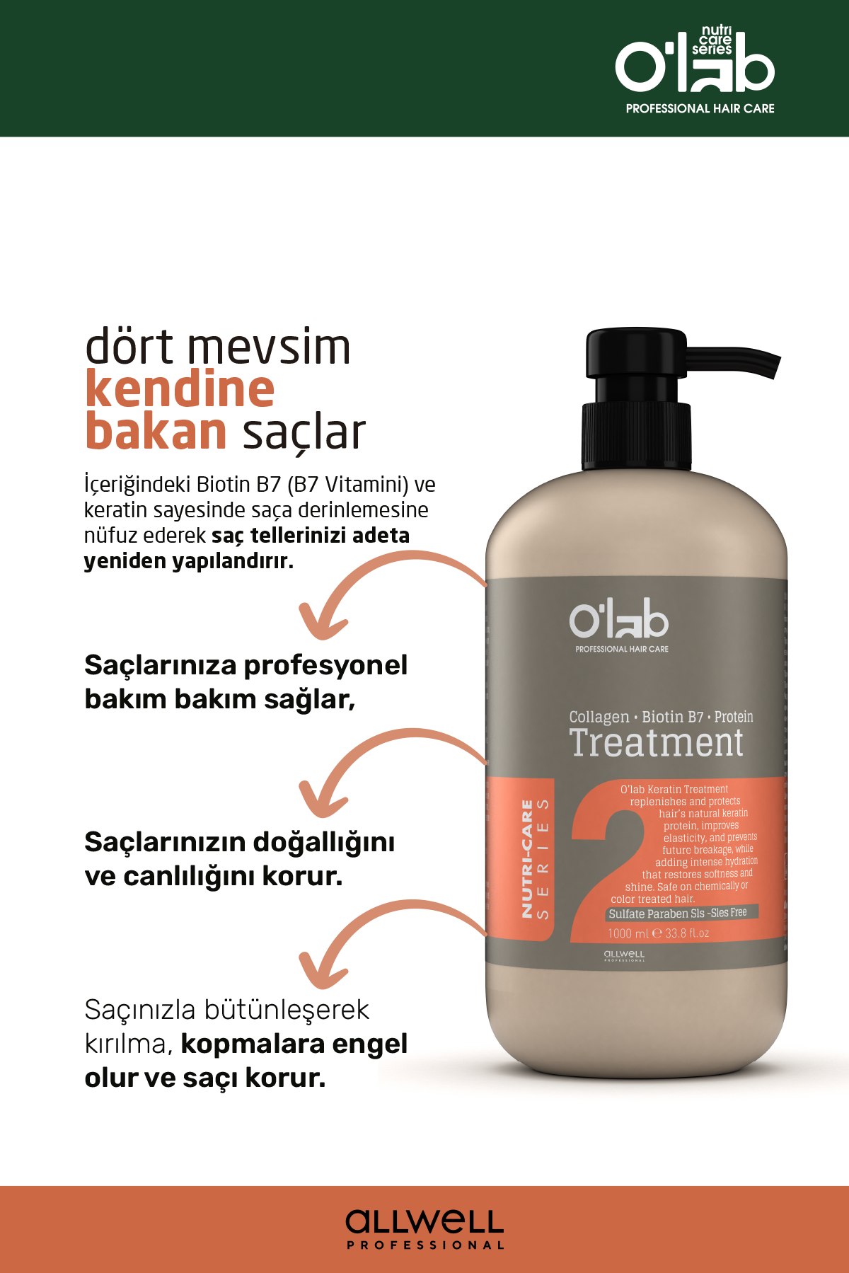 O'lab Saç Keratin Kiti