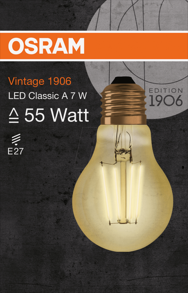 Osram Led Classic A 7 Watt E27 Duy 2500 Kelvin