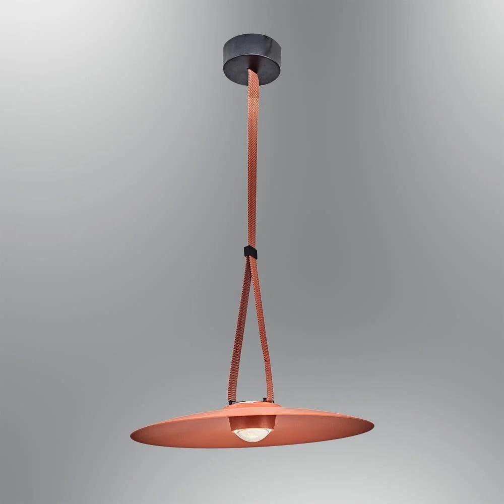 Özcan 1220-03-06 Htas Tekli Kemerli Sarkıt 8W Ø450X80H Kırmızı