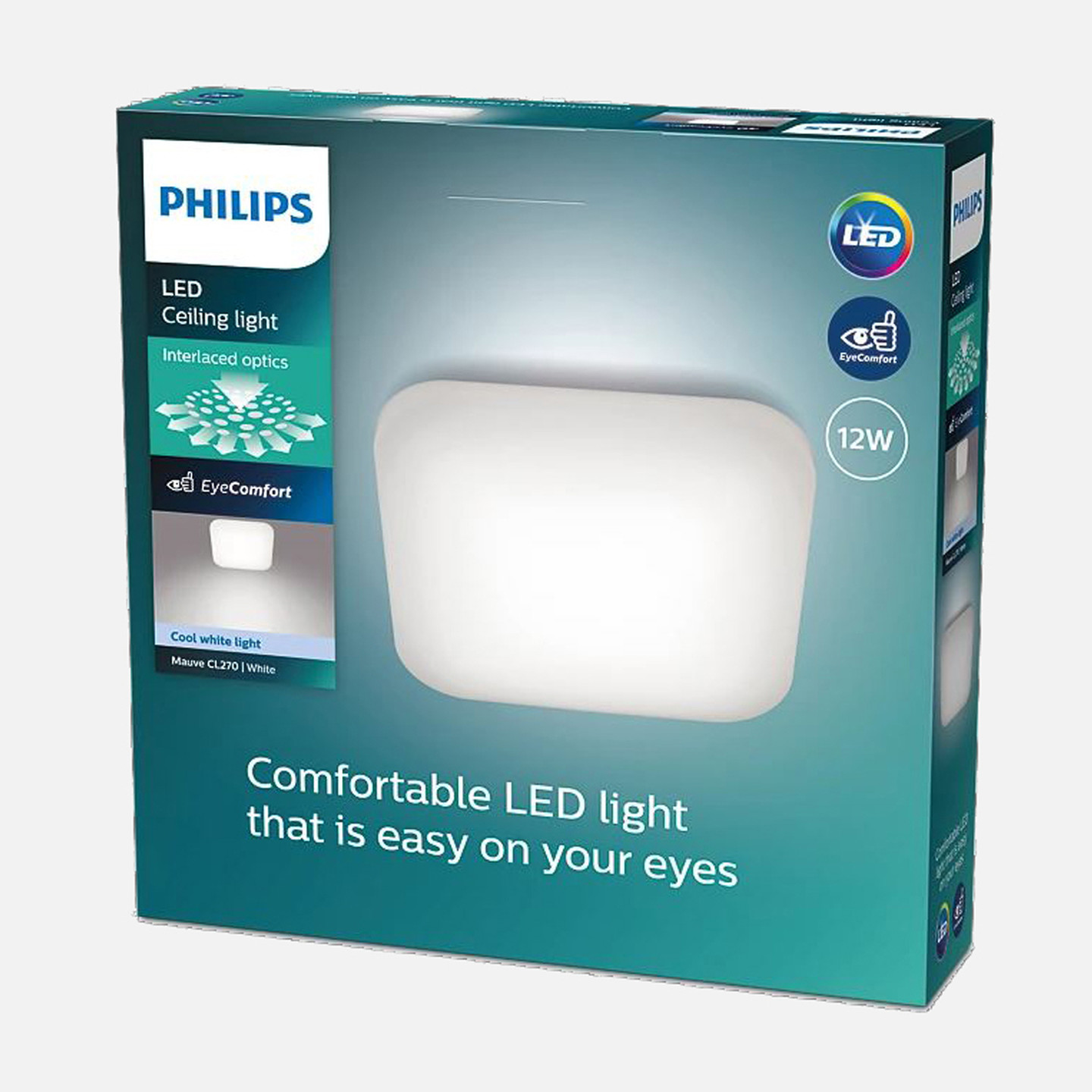 Philips Mauve CL270 Kare 12W Sarı Işık