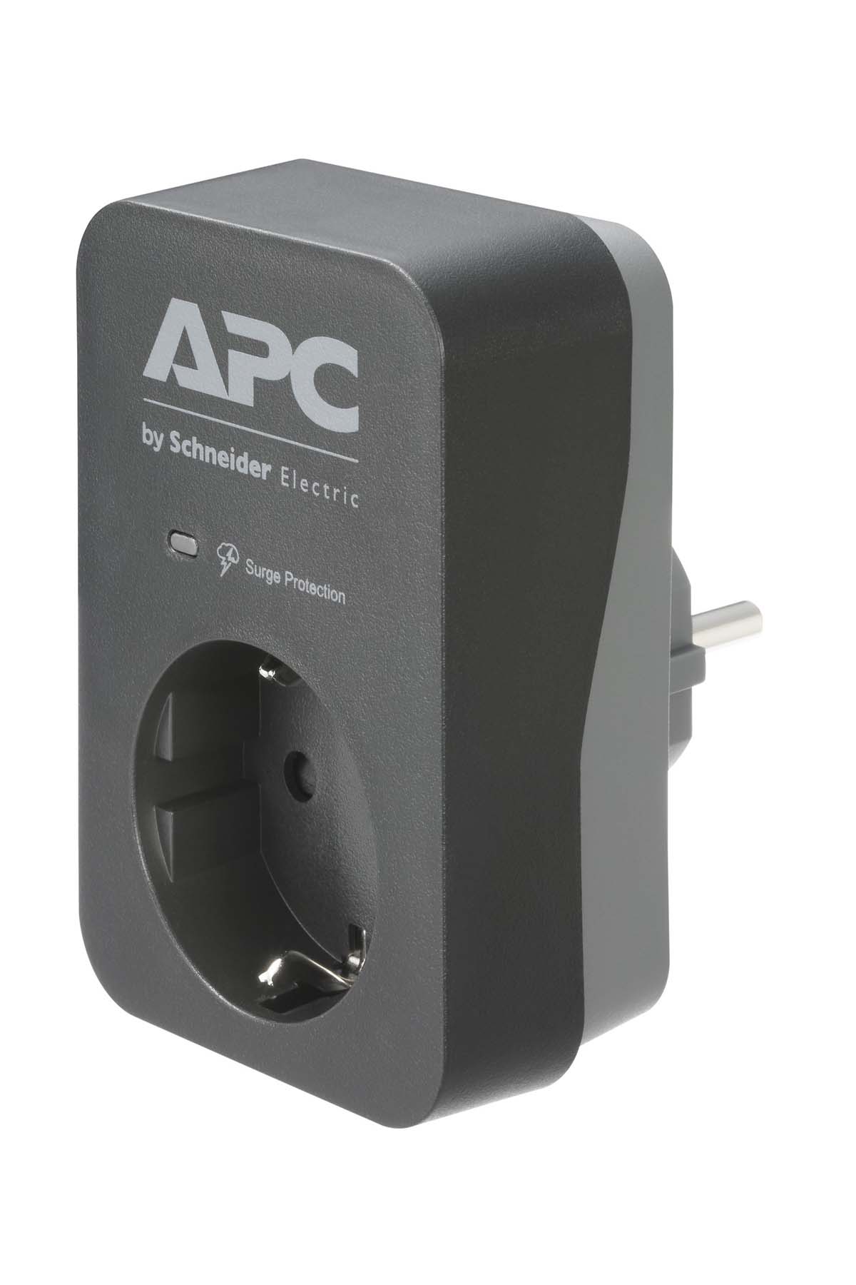 Schneider Electric APC PME1WB-GR Akım Korumalı Priz Gri-Siyah