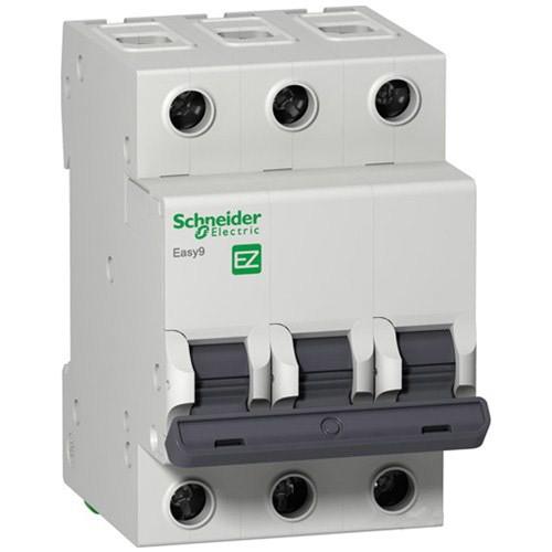 Schneider Electric Easy9 3 kA C Eğrisi 3 Kutup 40A Otomatik Sigorta