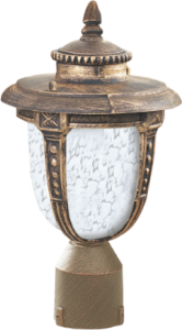 Sensa 32101D Bakır Model Direk Üstü Alüminyum Enjeksiyon Döküm Fener Bakır Eskitme Renk